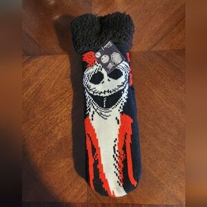 Nightmare Before Christmas Slipper Socks Size 4-10